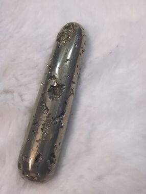 Pyrite Mineral Wand